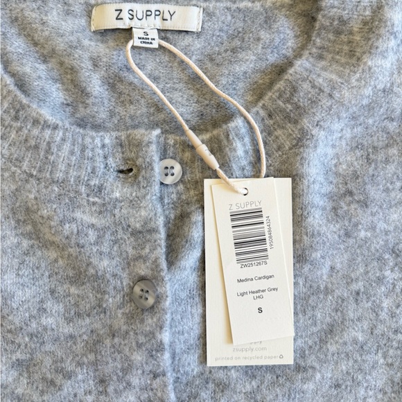 Z Supply Gray Women's Sweater - Picture 3 of 5